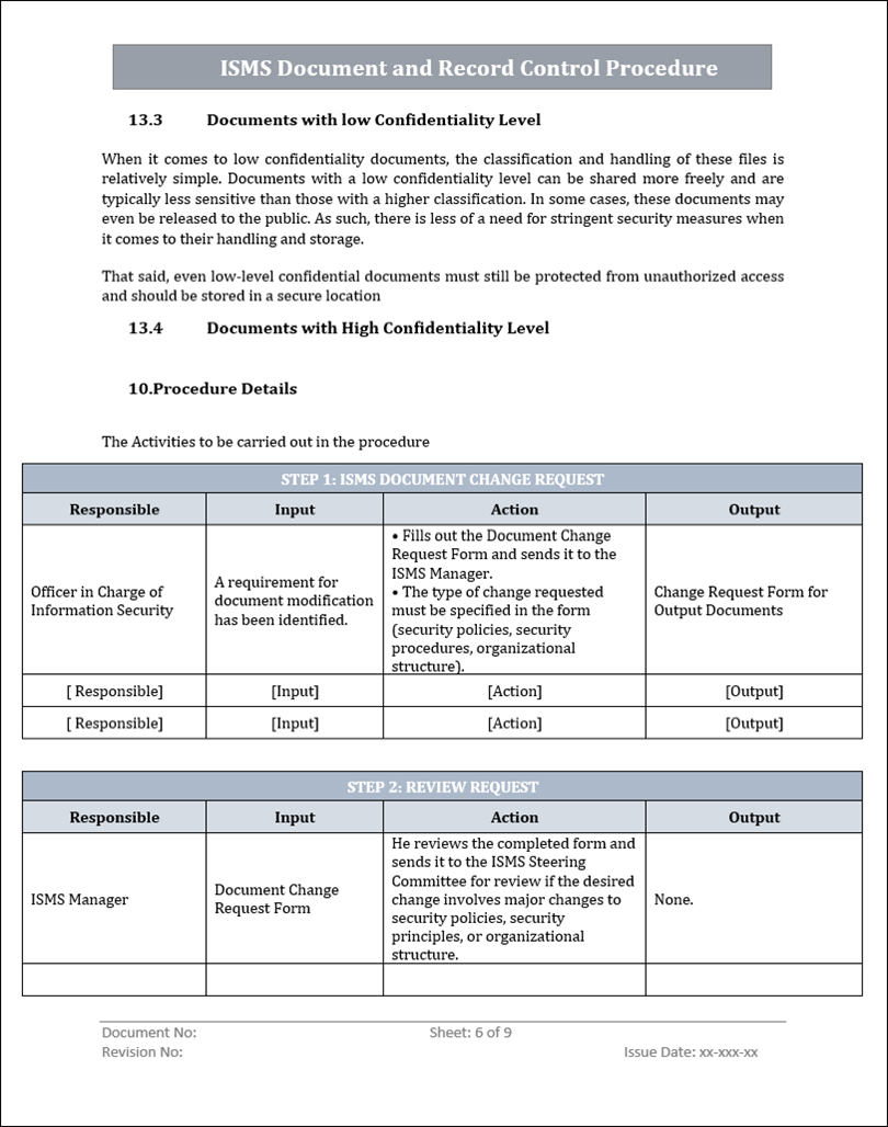 ISO 9001 Documentation Toolkit | Free Sample Template Download