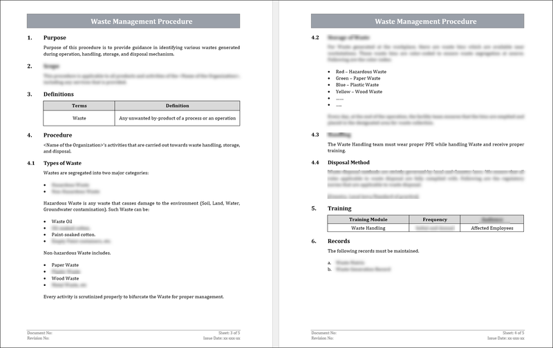 Ims Implementation Plan Example IMS Toolkit (Integrated Management System) – ISO Templates and ...