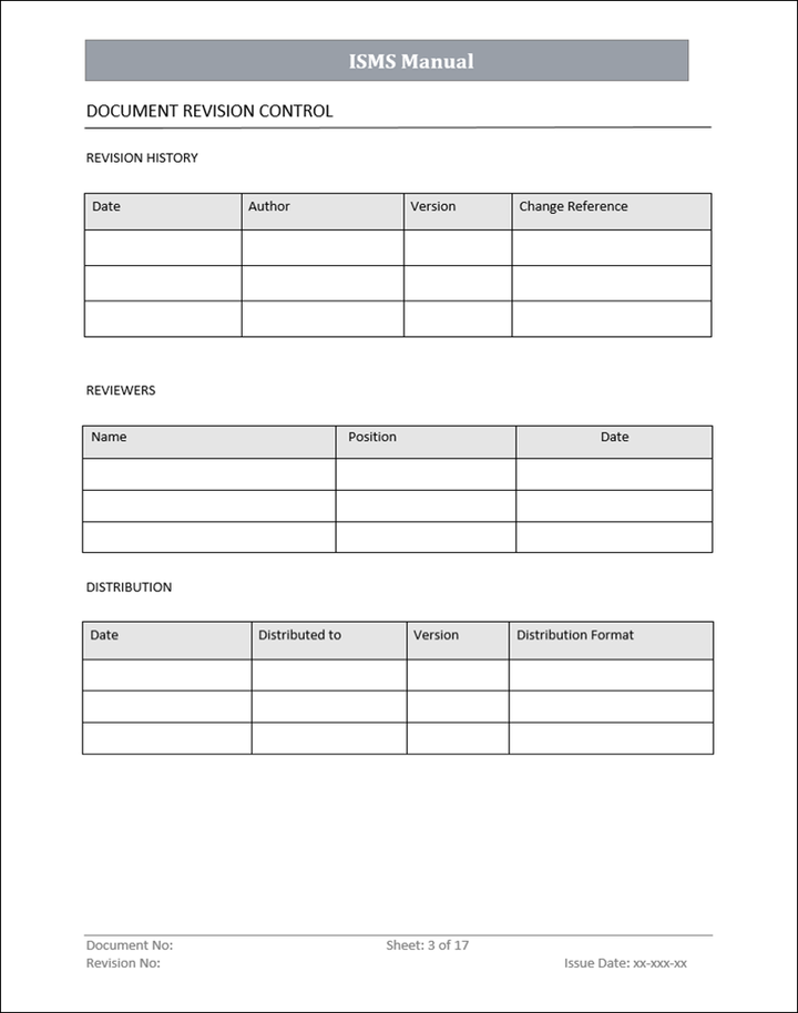 ISO 9001 Documentation Toolkit | Free Sample Template Download