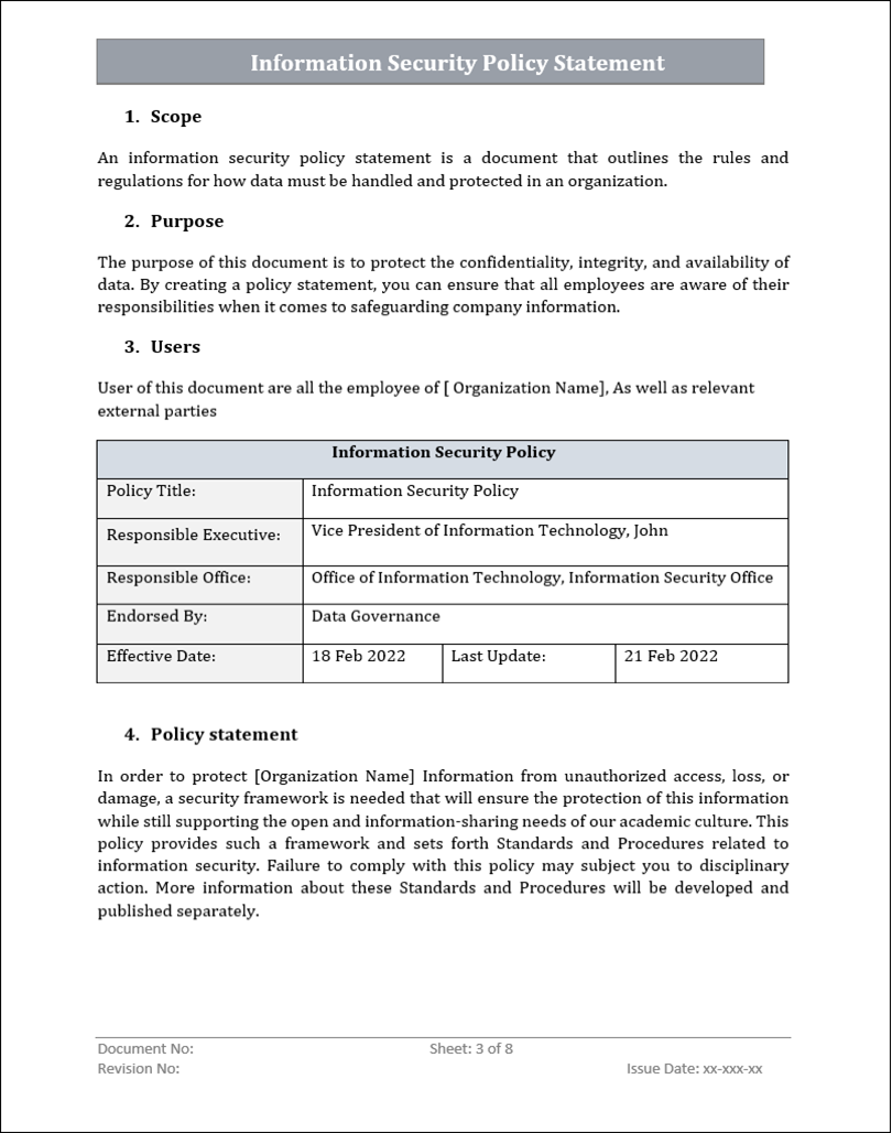 ISO 9001 Documentation Toolkit | Free Sample Template Download