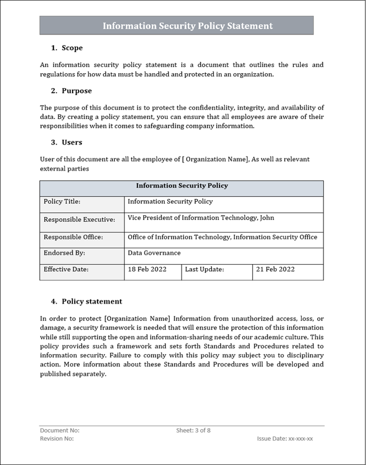 ISO 9001 Documentation Toolkit | Free Sample Template Download