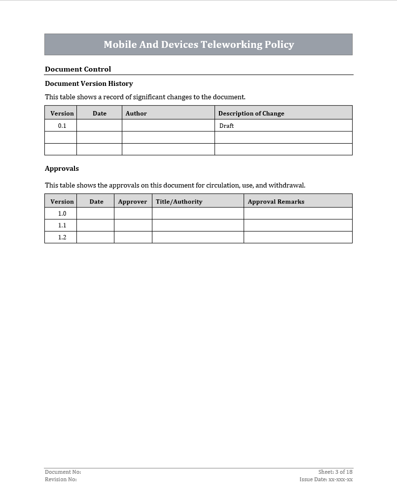Mobile Phone Use At Work Policy Template Uk