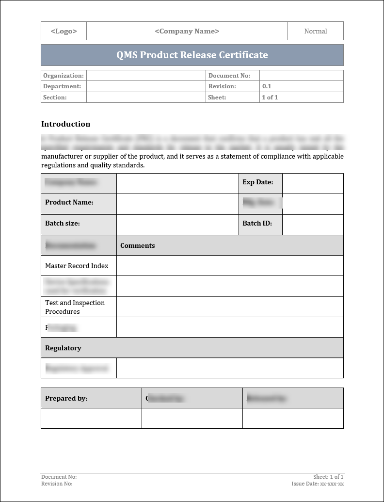 ISO 9001 Documentation Toolkit | Free Sample Template Download – ISO ...