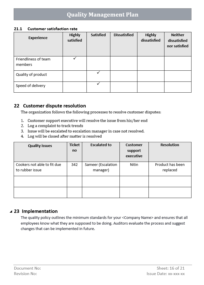 QMP Implementations