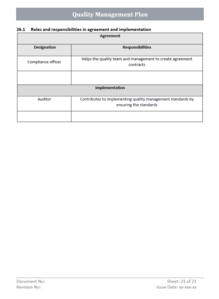 QMP Implementation