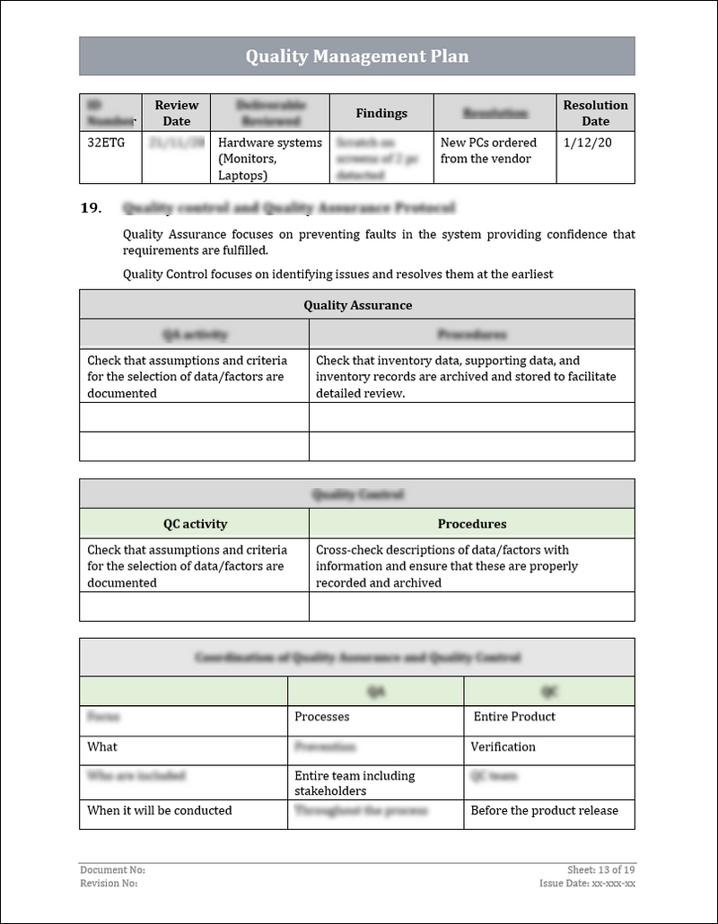ISO 9001 QMS Quality Management Plan Template ISO Templates And iso-9001-qms-quality-management-plan-template-iso-templates-and