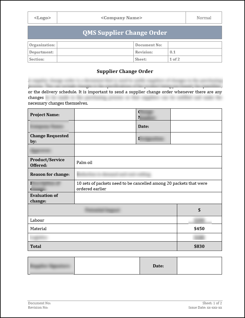 ISO 9001 Documentation Toolkit | Free Sample Template Download