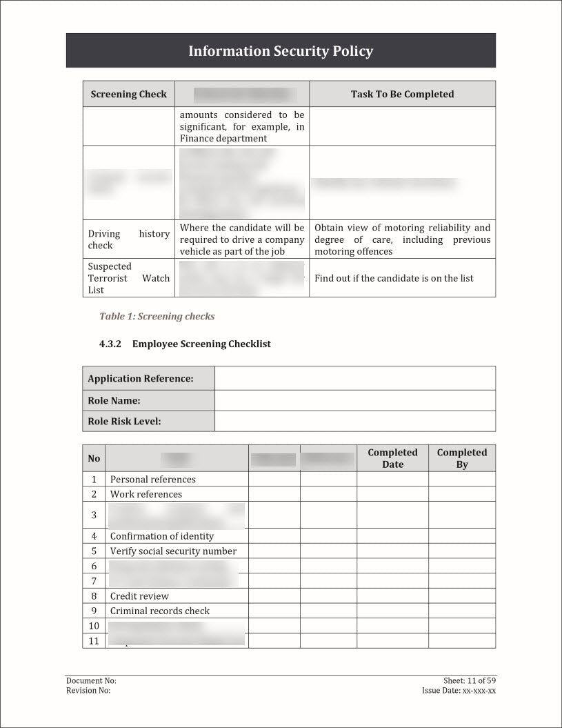 ISO 27001:2022 - Information Security Policy Template