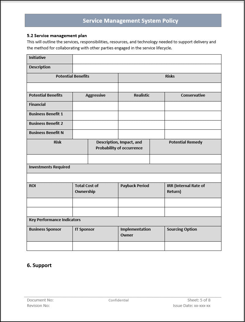 ISO 20000 Documentation Toolkit