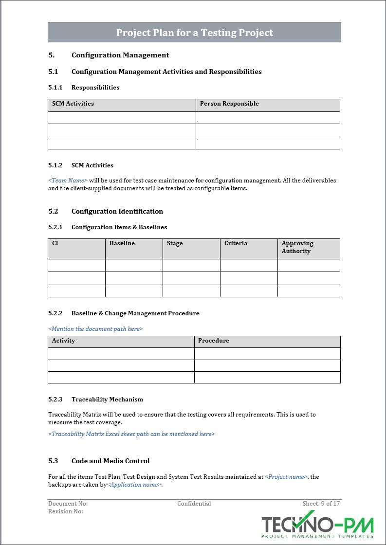 PP configuration management