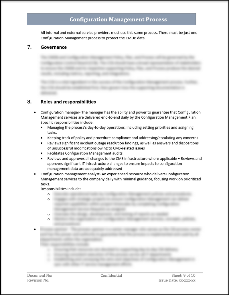 Example Templates For Secure Configurations Comprehensive Configuration Management Process Template – GNUQEC