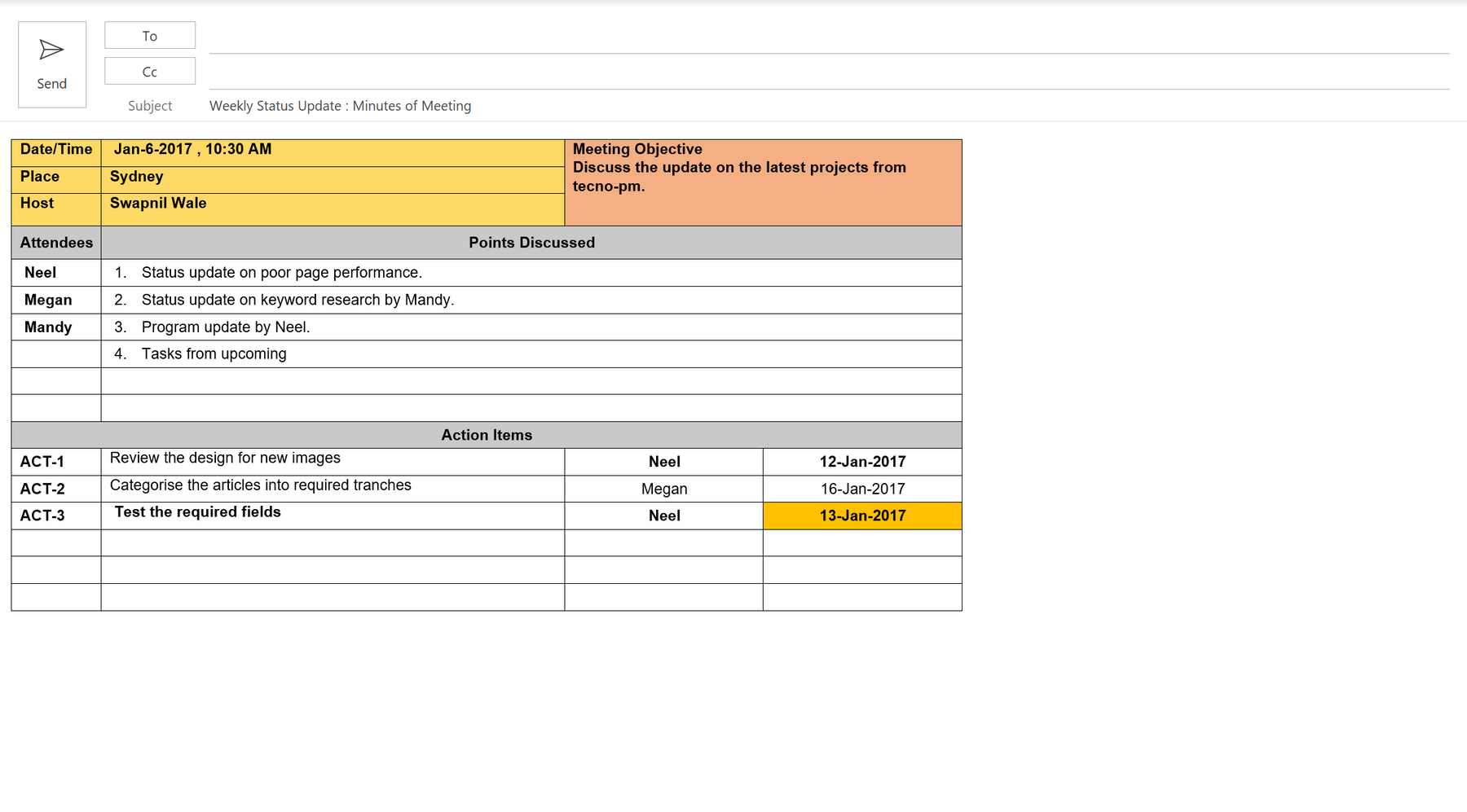 Status Update Write Up Status Update Toolkit (Status Reports & Email Templates) – ISO ...