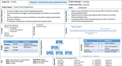Project Initiation Documentation