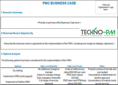 PMO Business Case
