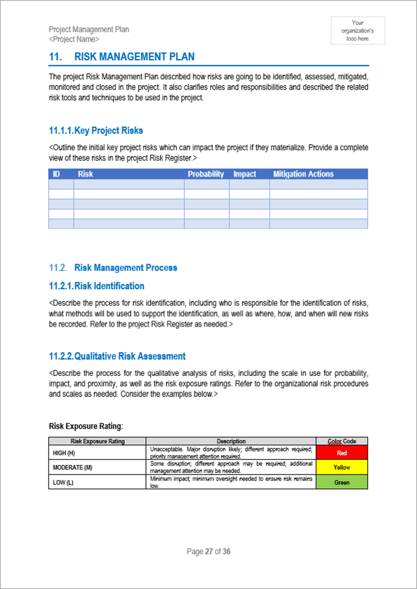 Project Management Plan