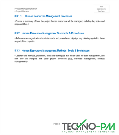 PMP Human Resources Management Processes