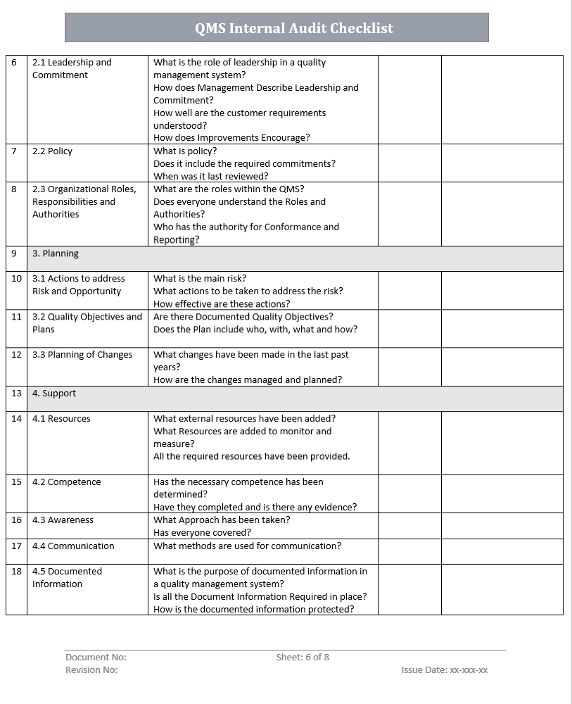 Qms Internal Audit Report.pdf QMS Internal Audit Bundle – ISO Templates and Documents Download