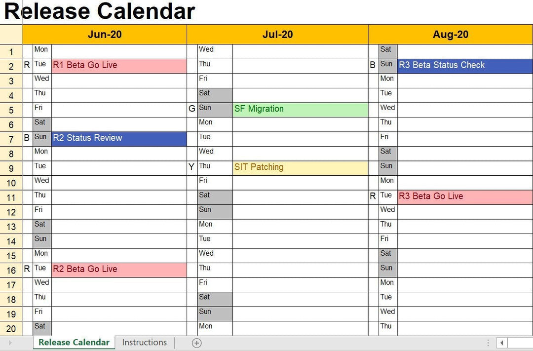 Release Calendar Template Excel Template – ISO Templates and Documents Download release-calendar-template-excel-template-iso-templates-and-documents-download