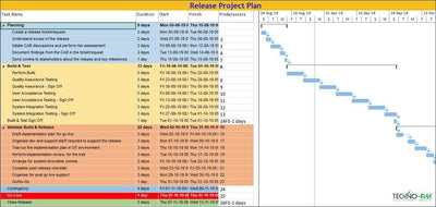 Release Project Plan