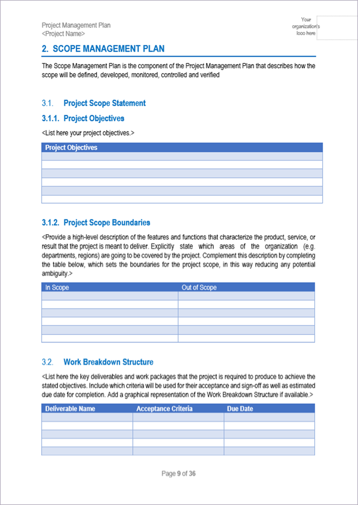 Project Scope Proposal Document Mastering Project Scope Statement: A