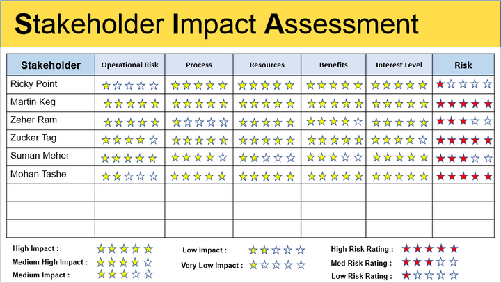 Stakeholder Impact Assessment