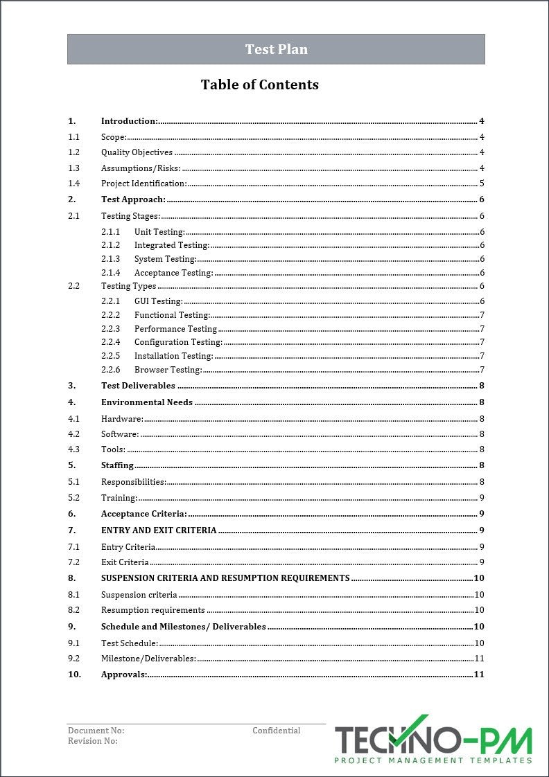 Testing Toolkit – ISO Templates and Documents Download