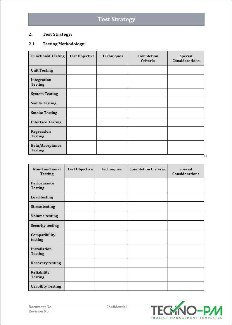 Testing Toolkit Testing Toolkit β ISO Templates and Documents Download