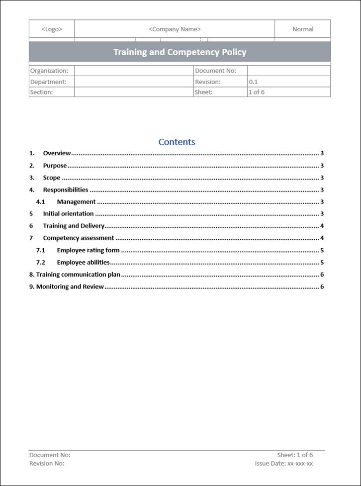 QMS Training and Competency - ISO 9001 | QMS Training and Competency W ...