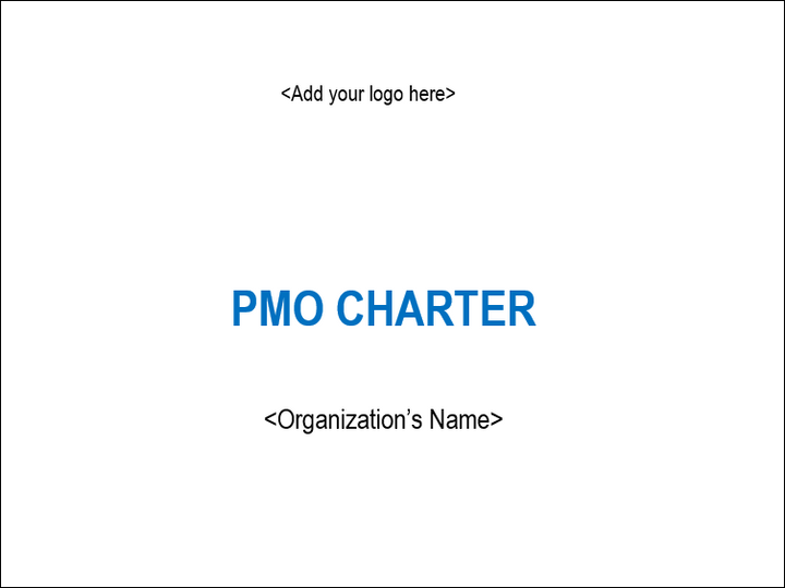 pmo charter, pmo charter template