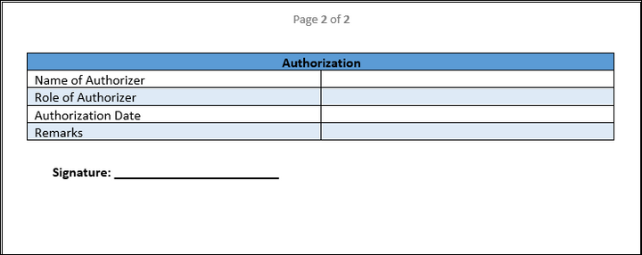 Project PIR Template, Project closure